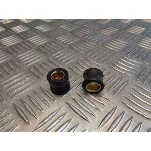 Jeu Bague Silentbloc Caoutchouc Diam 12 Mm Reparation Amortisseur Suspension Moto Scooter Quad ...