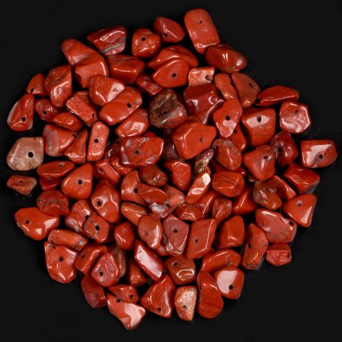 Perles De Jaspe En Pierre Rouge Naturelle Irrégulière, 16 Pouces, Pour La Fabrication De Bijoux, Accessoires Pour Bracelets Et Colliers