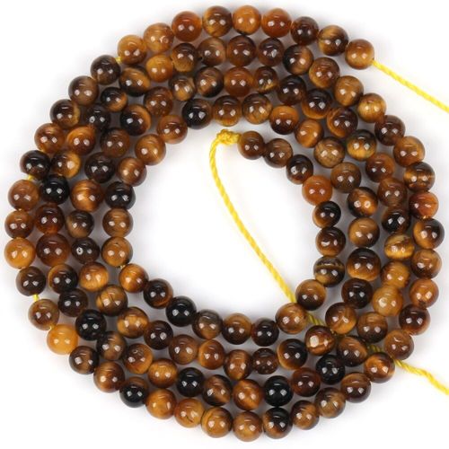 Perles En Pierre Naturelle Rondes ¿Il De Tigre, Lapis Lazuli, Améthystes, Turquoises, Grenat, Pour La Fabrication De Bijoux, Bracelet, Diy, 2 3mm