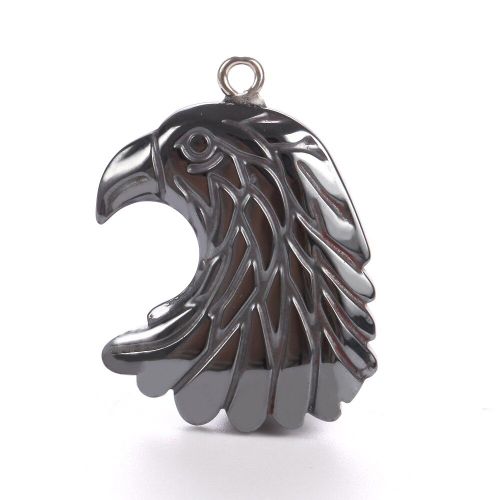 Pendentif En Pierre Naturelle En Hématite, 30x25x5mm, Bijoux À Faire Soi Même, Accessoires Pour Femmes Et Hommes