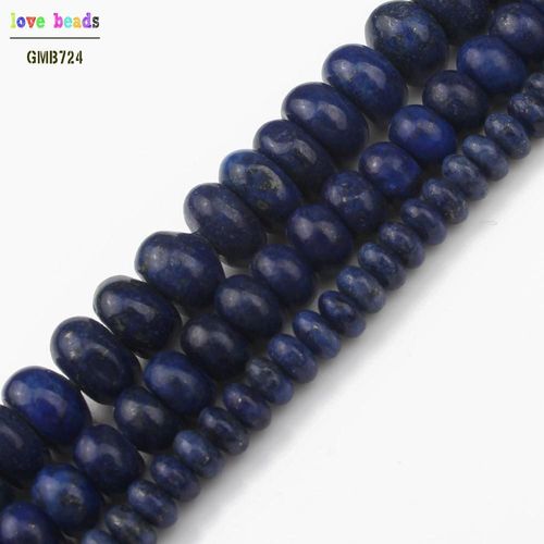 Perles Rondes Naturelles Lapis Lazuli Pour Bracelets, 4/6/8mm, Accessoires Bijoux