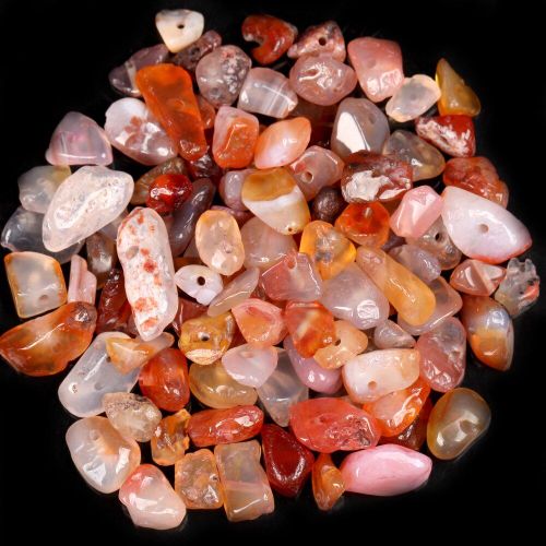 Perles Naturelles En Pierre D'onyx, 16 Pouces, Agates Rouges Irrégulières, Pour La Fabrication De Bijoux, Accessoires Pour Colliers Et Bracelets