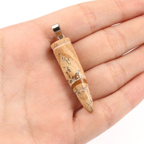 Breloques En Forme De Balle De Malachite, Quartz Rose Naturel, Pour La Fabrication De Bijoux, Pendentifs Bricolage Collier, Accessoires 43mm