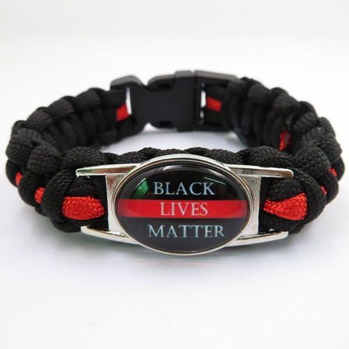 Bracelet En Paracorde Pour Homme Et Femme, Bijou À La Mode, Amour Infini, Vie Noire, Cadeaux D'amitié