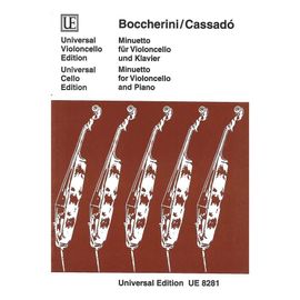 Boccherini /Cassado Minuetto For Violoncello And Piano