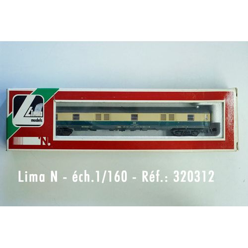 Wagon Long Bagages Allemagne Réf. 320312-Lima N-Lima