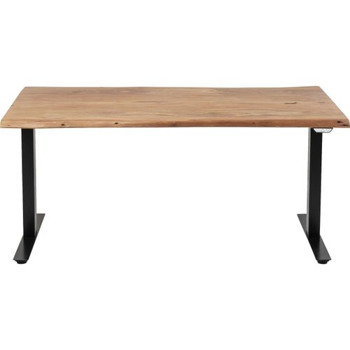 Bureau Smart Harmony Acacia Et Noir Kare Design Taille - 200x100cm