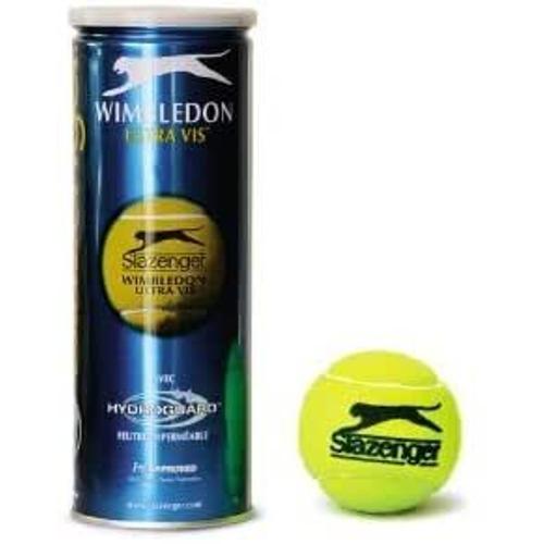 Tube De Balles De Tennis Slazenger Wimbledon Ultra Vis