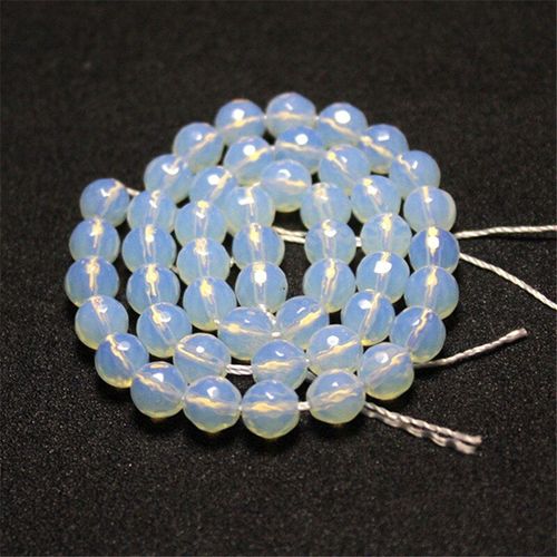 Perles En Pierre Opale Naturelle Pour La Fabrication De Bijoux, Aaa + 8mm, Matériel Pour Collier 15 '', Vente En Gros