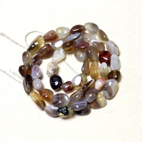 Perles En Pierre Naturelle De 5 À 9mm, Perles En Agate Perse De Forme Irrégulière Pour La Fabrication De Bijoux, Collier Bracelet À Bricoler Soi Même De 15 Pouces, Vente En Gros