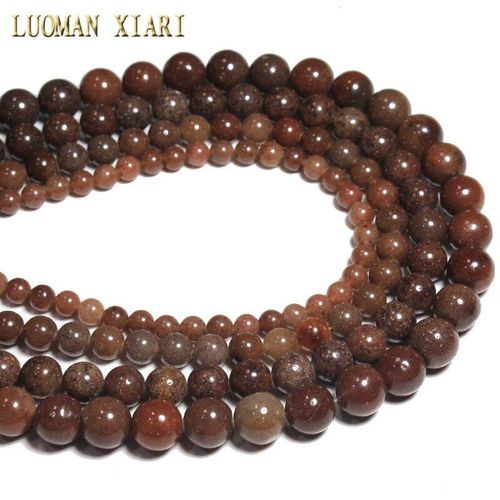 Aventurine, Pierres Naturelles Violettes, Pour La Fabrication De Bijoux, Perles Rondes, Matériel De 6, 8/Bracelet À Bricoler Soi Même Mm, Brin 15 Pouces, Vente En Gros
