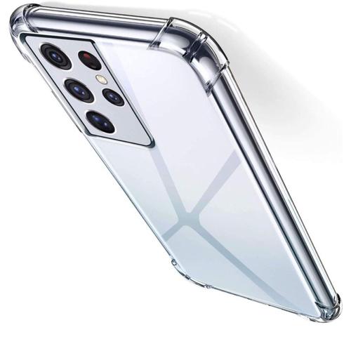 Coque Transparente Samsung Galaxy S21 Ultra Shockproof Angles Renforcés Ghl Tech
