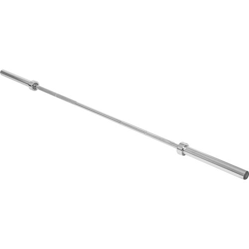 Gorilla Sports - Barre Longue Olympique 218 Cm, 50 Mm Avec Stop Disques