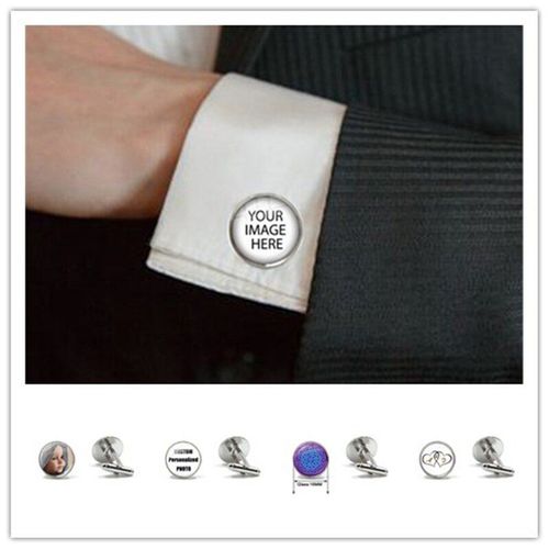 Boutons De Manchette Personnalisés Pour Hommes, Boutons De Manchette Pour Chemise De Mariage