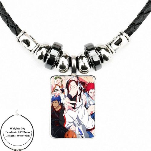 Bijoux De Basket Ball Pour Filles, Collier Ras Du Cou En Cuir Noir, Pendentif Perle En Verre Plaqué, Cabochon