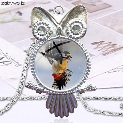 Collier Avec Pendentifs En Verre Pour Femmes, Bijoux Tendance, Ailes D'hiver, Cadeau De Mariage