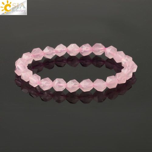 Bracelet En Pierre Naturelle Pour Femmes, Élastique, Cristal Violet, ¿Il De Tigre, Sable Bleu, Bénédiction, Bijoux De Guérison, G816