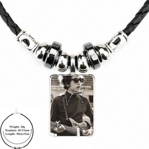 Collier Vintage En Cuir Noir Pour Femmes, Cadeau Pour Filles, Pendentif En Perles, Bijoux En Verre, Cabochon, Ras Du Cou, Bob, Dyson
