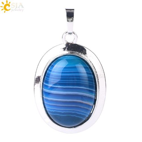 Colliers Et Pendentifs En Pierre Naturelle, Cristal Violet, Quartz Rose, Onyx, Pour Femmes Et Hommes, En Forme De Dôme Ovale, Reiki, F549