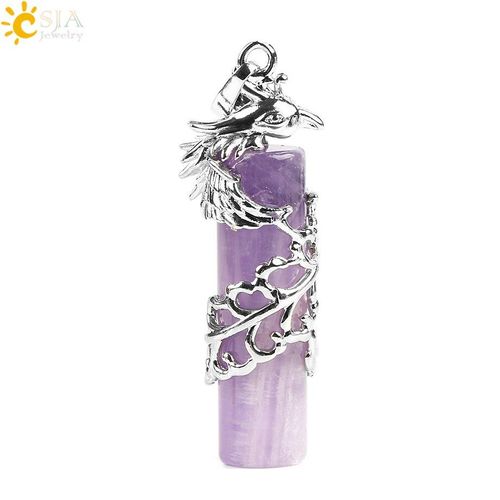 Pendentif En Forme D'oiseau, Phénix, Pierre Naturelle, ¿Il De Tigre, Lapis Lazuli, Onyx Noir, Bijoux De Guérison, Reiki, E588
