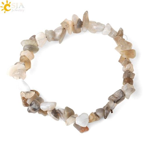 Bracelets En Agate Perse Pour Femmes Et Filles, Perles En Onyx Irrégulières, En Pierre Naturelle, Élastique, Cadeau De Noël, G636