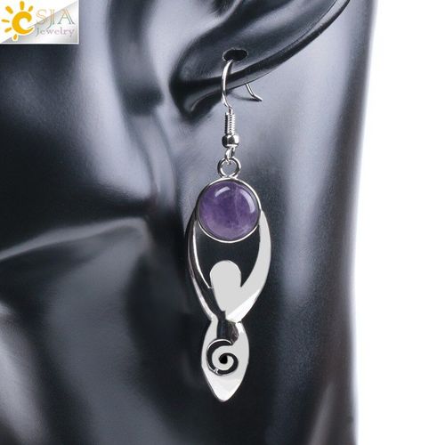 Boucles D'oreilles En Pierre Naturelle, Quartz Rose, Goutte D'eau, Bijoux, ¿Il De Tigre, Vert, Aventurine, Onyx Noir, Perle Ronde, Pour Filles, F061