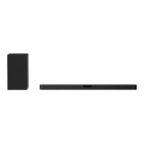 LG SN5 - Système de barre audio - pour home cinéma - Canal 2.1 - sans fil - Bluetooth - Contrôlé par application - 400 Watt (Totale) - noir