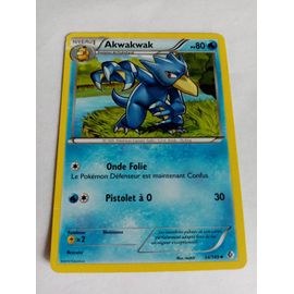 Carte Pokemon Noir Et Blanc - Frontières Franchies : Akwakwak 34/149