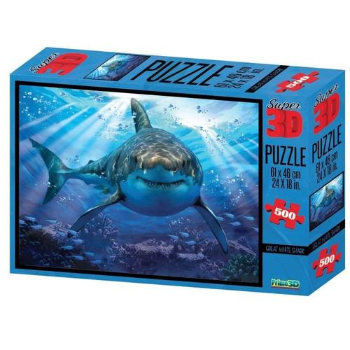 Puzzle 3d Howard Robinson Requin Blanc