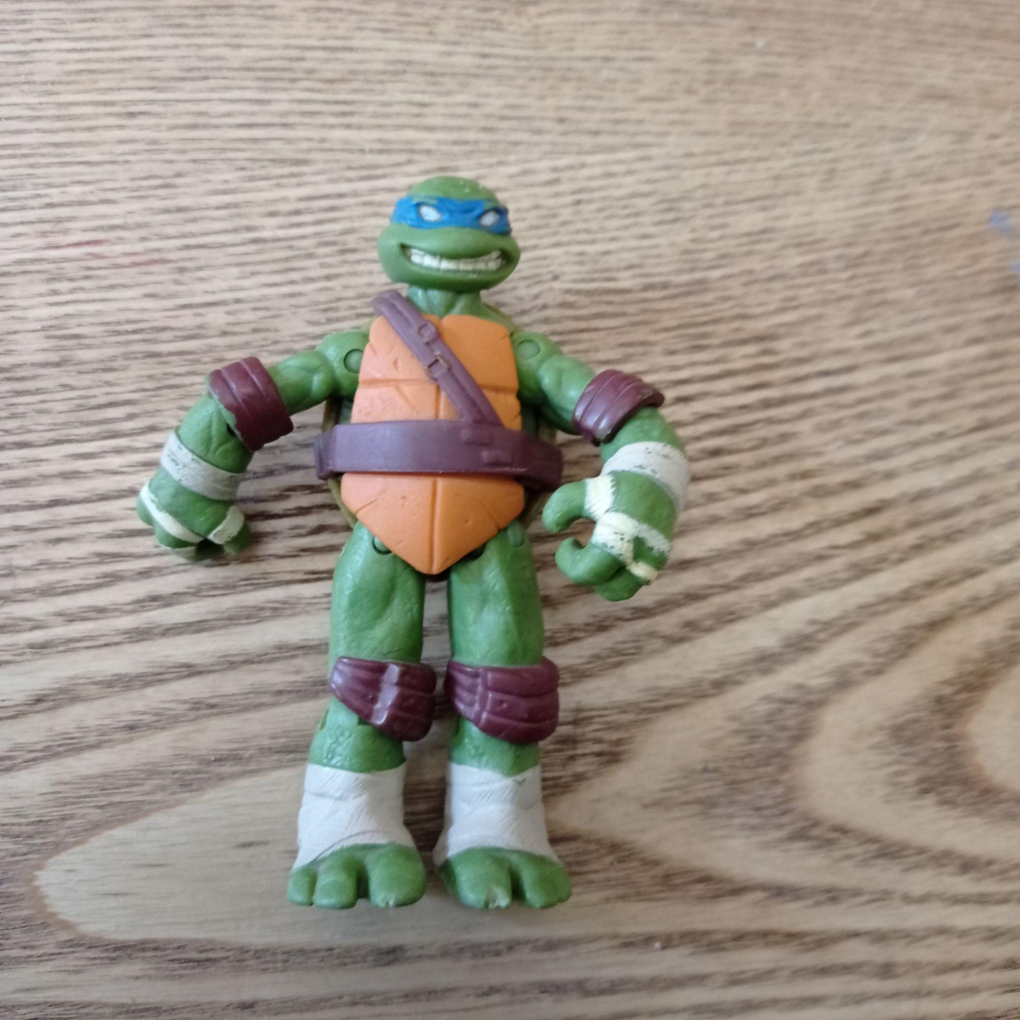 RETRAIT BOUTIQUE - Collection 4 Figurines Tortues Ninja Classic Turtle  Playmates Toys