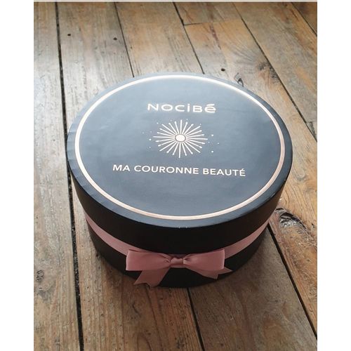Boîte ronde Nocibé ma couronne beauté