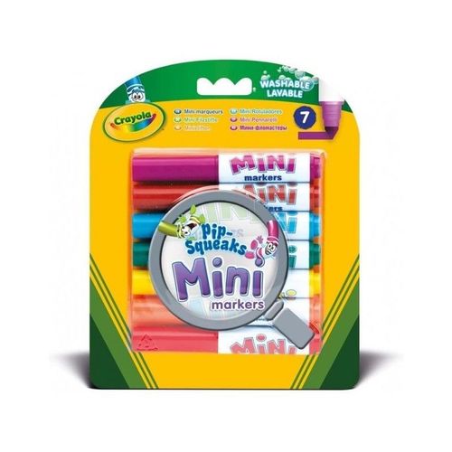 Mini Marqueurs Lavables 7 Pièces