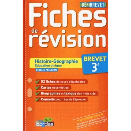 Histoire-Géographie Éducation Civique Brevet 3e