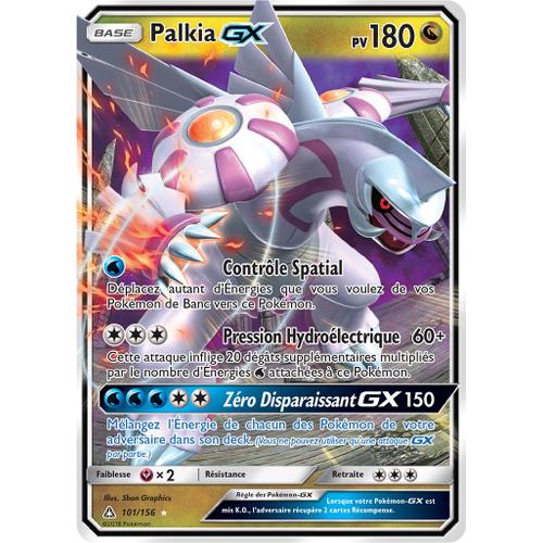 Carte Pokémon 2016 101/156 Palkia Gx