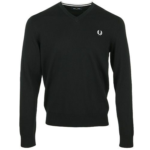 Fred Perry Classic V Neck Jumper