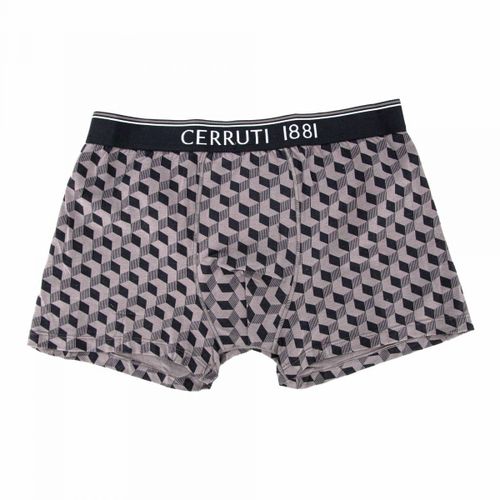 Boxer Imprimé Graphique Coton Stretch Homme Cerruti