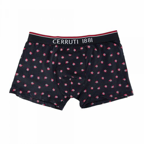 Boxer Imprimé Triangles Coton Stretch Homme Cerruti