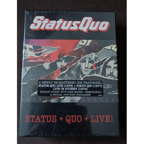 Status Quo + Quo + Live