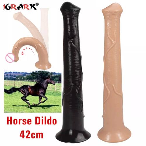 Énorme Gode Cheval 42 Cm