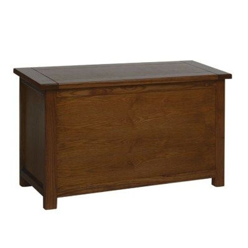 Coffre De Rangement En Bois Antique Bozz - Brun Foncé