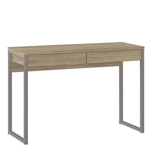 Bureau Fosy 2 Tiroirs En Chêne