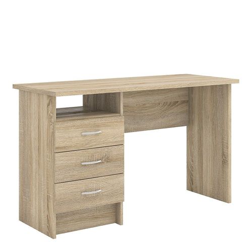 Bureau Fosy 3 Tiroirs En Chêne