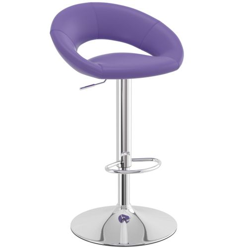Tabouret De Petit Déjeuner Violet Serein Tabouret Réglable.