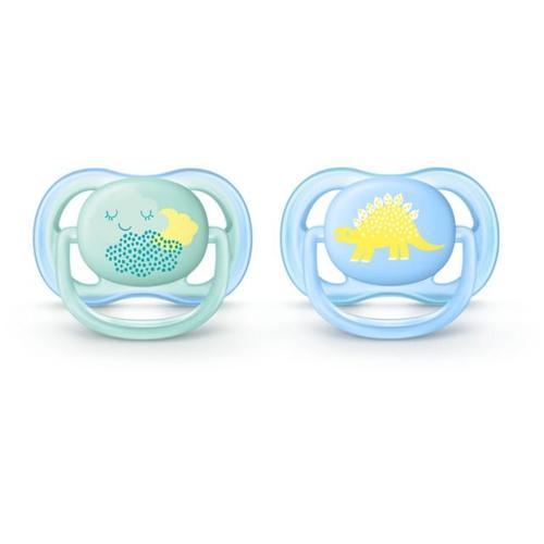 Ultra Air Pacifiers From 0 To 6 Months 2 Pcs 