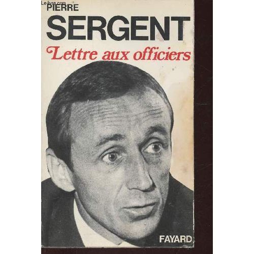 Lettre Aux Officiers