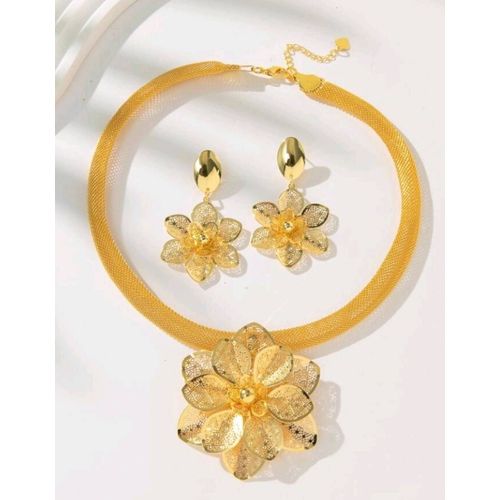 Ensemble De Bijoux Plaqué Or