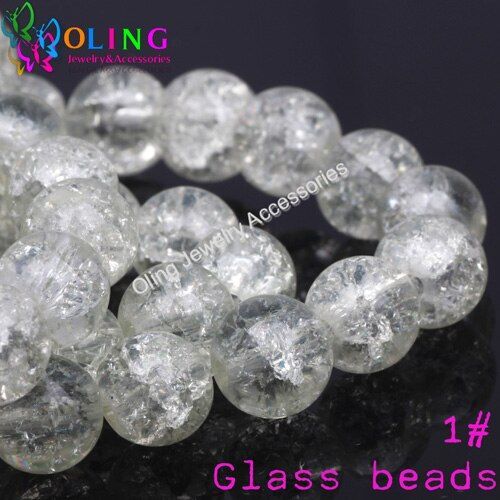 Perles De Verre Rondes Rouges 10mm, 30 Pièces, Mélange D'espaceurs En Cristal, Bricolage, Boucle D'oreille, Bracelet, Collier, Fabrication De Bijoux, 13