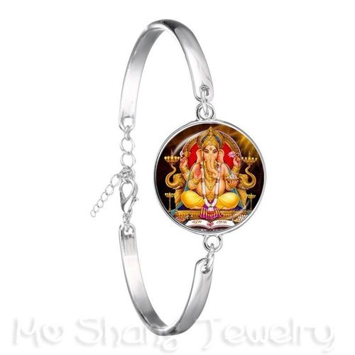 Bracelet En Forme De Pyramide D'egypte Pour Femmes, Bijou En Plaqué Argent, ¿Il De La Fortune, Signe Mason, Géométrie Sacrée, Llluminati
