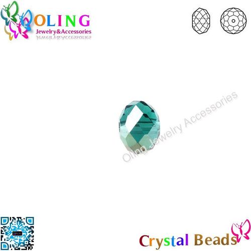 Perles De Verre Aaa 6mm, Cristal Vert Ab À Facettes Plates Et Rondes Pour Femmes, Boucles D'oreilles, Bracelet Ras Du Cou, Fabrication De Bijoux, 2016