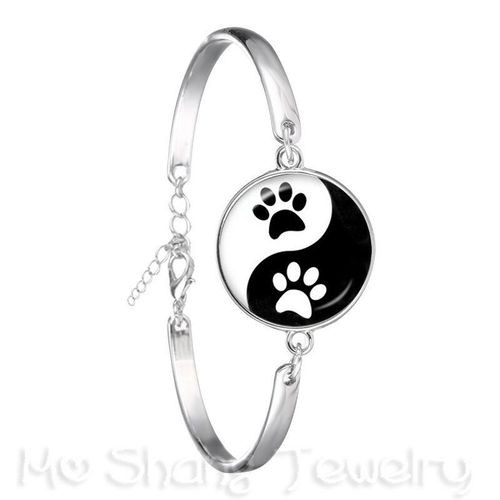 Bracelet De Jésus Yahushua Avec Cabochon En Verre, 18mm, Pour La Famille Et Les Amis, Bénissez Les, Chaîne Plaquée Argent, Cadeau Pour Femmes